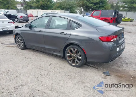 2015 Chrysler 200 S из США, поврежденный, VIN 1C3CCCBGXFN527981